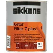 Image of Sikkens Cetol Filter 7 Plus Translucent Woodstain Teak 1 litre