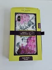 Image of Ted Baker Apple Iphone XS MAX Case Floral Design Back Cover