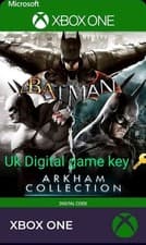 Image of Batman Arkham Collection Arkham Asylum, City, Knight XBOX ONE UK Fast Message!