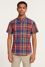 Image of 🌞 Barbour Weymouth Short Sleeve Summer Shirt – 100% Cotton – Size S Reg Fit 🌞