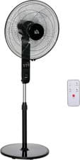 Image of 18" Pedestal Fan with Sleep Mode, Oscillating Standing Fan with 3 Modes, Remote