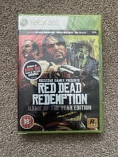 Image of Red Dead Redemption Xbox 360 Game Of The Year Edition Factory Sealed First Print