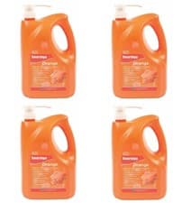 Image of 4 x Swarfega Orange Hand Cleaner Pump Top Bottle 4 litre (4 x 4L Pump Top)