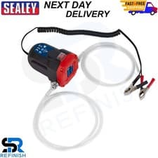 Image of Sealey Engine Oil & Diesel Transfer Pump 12V Battery Portable Size TP9312
