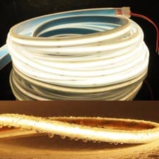 Image of DC 24V 10M/5M 480 COB LED Strip Light IP67 Waterproof High Density Flexible Tape
