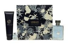 Image of Versace Pour Homme Gift Set 100ml EDT + 150ml Bath and Shower Gel + 5ml EDT