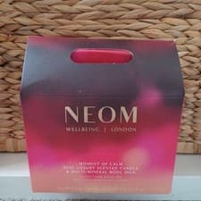 Image of Neom Moment Of Calm Candle & Body Milk NEW