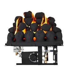 Image of Focal Point Taper Black Manual control 3.75kW Gas Fire