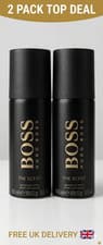 Image of Hugo Boss The Scent Deodorant Spray 150ml (Pack 2) Free UK Delivery