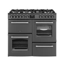 Image of Belling Farmhouse 100cm Dual Fuel Range Cooker - Grey 444411828