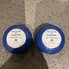 Image of X2 Brand New acqua di parma blu mediterraneo Perfumed Soap 50g