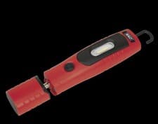 Image of Sealey Rechargeable Inspection Lamp 360 Degree 7 SMD 3W SMD LED Red LED3602R