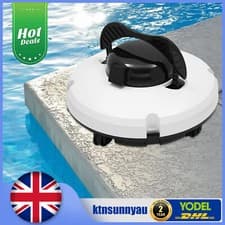 Image of Automatic Robotic Cordless Swimming Pool Vacuum Robot Cleaner Cleaning Machine