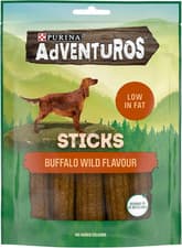 Image of ADVENTUROS Sticks Buffalo Dog Treats 120G