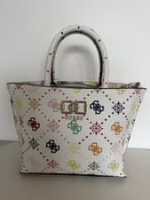Image of Guess Emile Small Shopper/Tote Bag - Multi Color - New With Tags