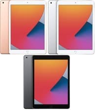 Image of Apple iPad 8th Gen 2020 10.2" A2270 32/128GB Tablet Silver/Grey WiFi EXCELLENT