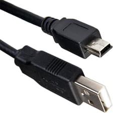Image of Mini USB Cable Charger Lead A to 5 Pin Mini B Sync Charge 0.5m 1m 2m 3m 5m