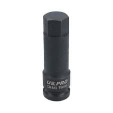 Image of 19mm M19 x 78mm 1/2" Drive Extra Long Impacted Allen hex Key Socket