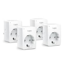 Image of TP-Link Tapo P100 4-Pack Smart Plug 2300 W White