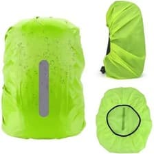 Image of Waterproof Backpack Cover Bag Rucksack Rain Dust Outdoor Camping Hiking UK