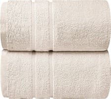 Image of 2x Extra Large Super Jumbo Bath Sheet 100% Egyptian Cotton Big Bath Sheet 600GSM