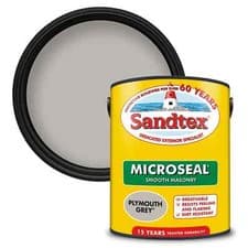 Image of Sandtex Masonry Paint 1L/2.5L/5L - Smooth Quality Waterproof All Colours