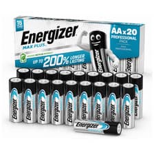 Image of Energizer Max Plus AA Alkaline Batteries - Multi Packs Available - Expiry 2040