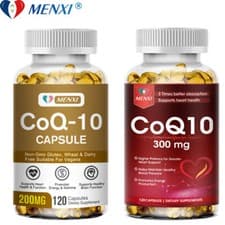 Image of 2/300mg CoQ10 Co Enzyme Q10 120-240 CapsulesCoenzymes – Heart Health Support UK