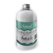 Image of Eucalyptus, Peppermint, Lemongrass Epsom Bath Salts Natural - Salts & Co - 500g
