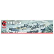 Image of Airfix Vintage Classics HMS Belfast 1/600 Scale Ship Model Kit A04212V