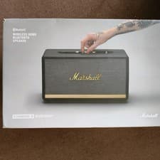 Image of Marshall Stanmore II Wireless Bluetooth Speaker  Black EU Plug