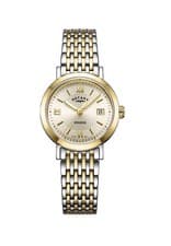 Image of New Ladies Rotary Two Tone ‘windsor’  date Quartz Watch LB05301/09 *no box
