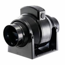 Image of Manrose MF100T MixFlo Mixed flow Commercial Timer In-Duct Extractor Fan 100mm 4"