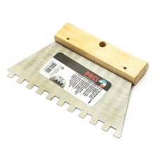 Image of Adhesive Comb 9mm Teeth Wall Floor Tile Grout Adhesive Spreader 200mm Long