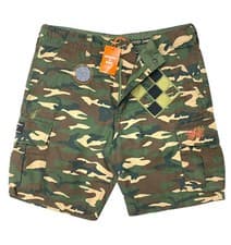 Image of Superdry Men's Cargo Shorts Patched Alpha Cargo Shorts In Hero Camo | M7110247A