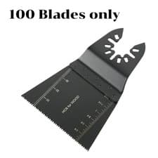 Image of 100x Oscillating Saw Blades Multi-Tool Reciprocating Carbide Wood Metal Cutter