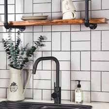 Image of Metro Tiles Flat White Ceramic Satin or High Gloss 10x20cm 1 box: 44 Wall Tiles