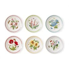 Image of Portmeirion Botanic Garden Meadow Set of 6 Small Dinner Plates