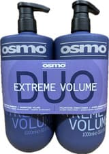 Image of Osmo Extreme Volume Shampoo and Conditioner 1000ml Duo FREE 24 HOUR DELIVERY