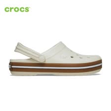 Image of NEW CROCS Crocband Gum Clog 212756 Summit White UNISEX SIZE