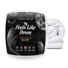 Image of Linens Limited Feels Like Down Duvet All Sizes 2.5 - 16.5 Tog Quilt Made in UK