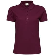 Image of Tee Jays Womens/Ladies Luxury Stretch Short Sleeve Polo Shir BC3307