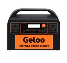 Image of 300W Portable Power Station Outdoor Solar Generator 300Wh Emergency Power Supply