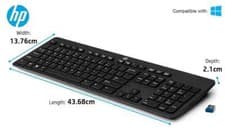 Image of HP Pavilion 600 Wireless Keyboard QWERTY English Layout 4CE98AA - New