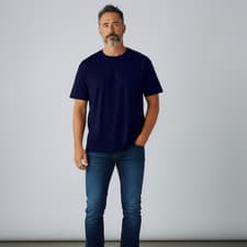 Image of Mens T shirt Plain Essential 100% Cotton Short Sleeves Quality Solid Tee 3 Pack