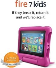 Image of Fire 7 Kids Tablet | 7" Display, 16 GB, Pink Kid-Proof Case