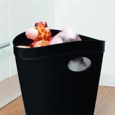 Image of ADDIS WASTE PAPER BIN - BLACK