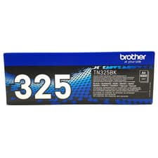 Image of Brother TN325BK Black Toner Cartridge Genuine Original HL DCP MFC 325 Printer