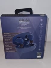 Image of Akai A61047BL DYNMX Bluetooth Wireless Earbuds with Voice Assist, Blue