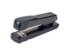 Image of Rexel Meteor Half Strip Stapler, 20 Sheet Capacity, Metal Body, Black, 2100019